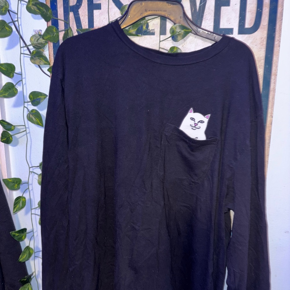 Rip n Dip Black Long Sleeve Shirt